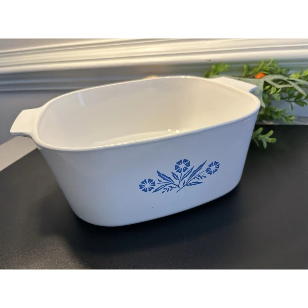 Corningware vintage blue